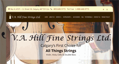 Desktop Screenshot of hillsfinestrings.com